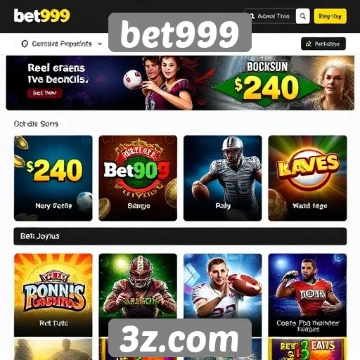 Promoções e bônus disponíveis na bet999